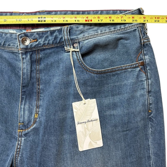 NEW Tommy Bahama Sand Drifter Authentic Jeans Size 40x34 Straight Leg Med Wash - Picture 4 of 11